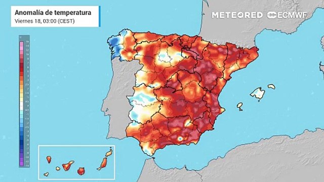 Una masa de aire polar traerá un descenso térmico a España