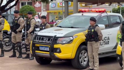 25º Batalhão lança a Operação Força Total Brasil em Umuarama
