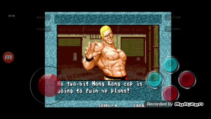 Fatal Fury 3 Geese Howard vs Hon Fu luta completa