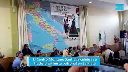 El Centro Molisano Sant Elia celebra su tradicional fiesta patronal en La Plata