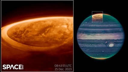 Stunning Jupiter Auroras Revealed by James Webb Telescope ✨
