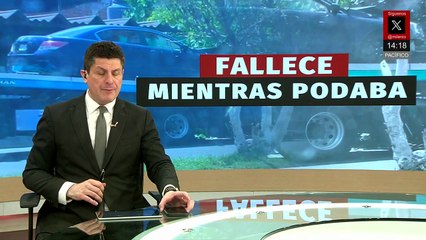 Muere hombre impactado por auto mientras podaba árboles en Tecomán