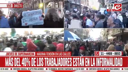 Marcha multisectorial: hablan los manifestantes