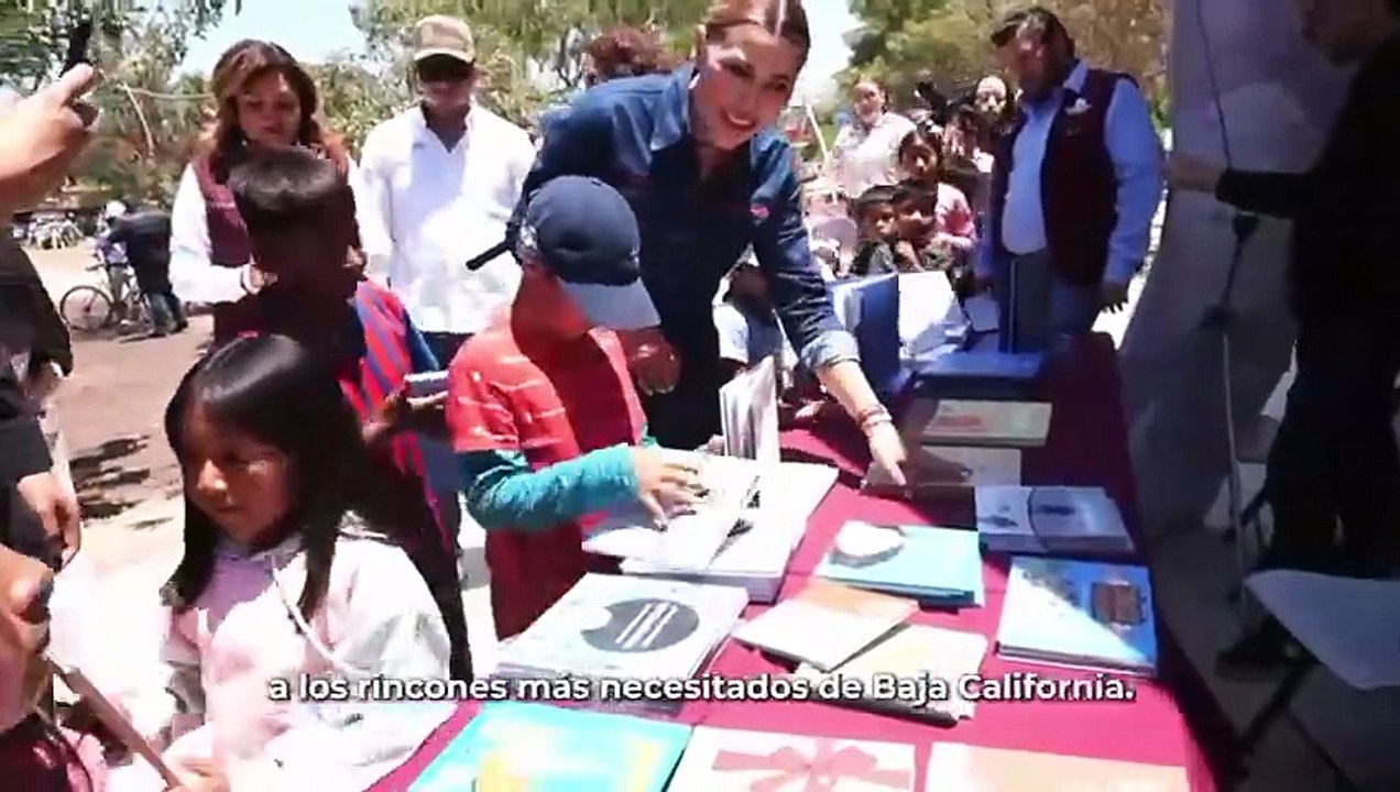 Marina del Pilar encabeza estrategia Corazones “Transformación que se ve, futuro que se siente” en San Quintín