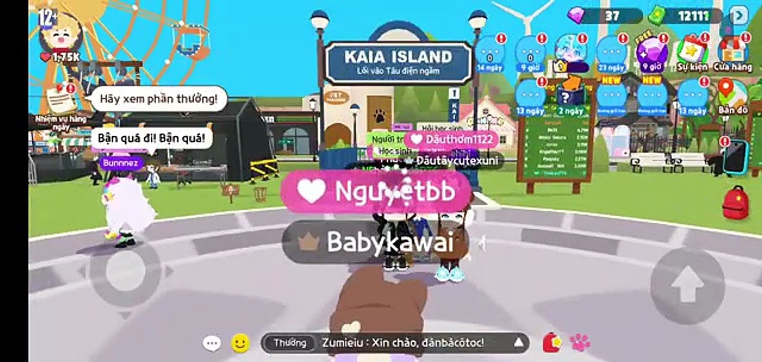 Cô dé chung code MYSTERYTOWNMOB trong sự kiện hóa thân thành thanh tra của Play Together VNG