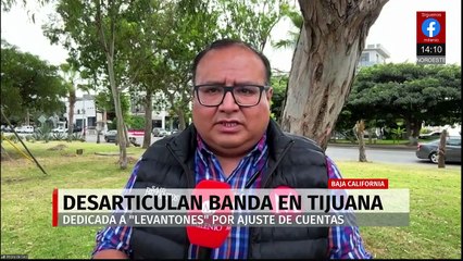 Desarticulan banda delictiva dedicada a 'levantones' por ajuste de cuentas en Tijuana