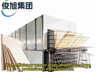 High-efficiency veneer dryer