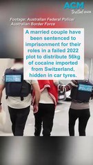 Married couple jailed over failed 56kg cocaine plot