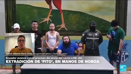Carlos Alberto Soria Ávila: "Última palabra de deportación de 'Fito' la tiene el presidente Noboa"