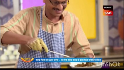 Tarak Mehta Ka Ulta Chashma Popatlal kya bana raha kitchen me