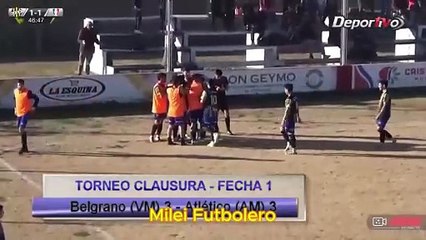 Belgrano VM 3 vs Atlético AM 3 Todos los goles