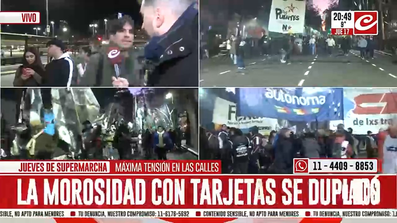 Testimonios desde la calle: "Nos jugamos la vida por dos mangos"