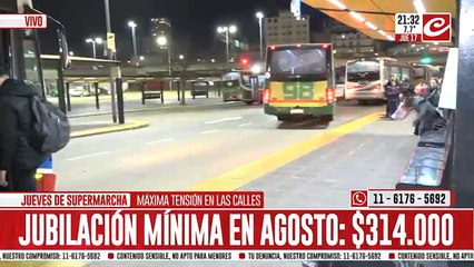 Tensión en la calle: mas testimonios y piñas en vivo