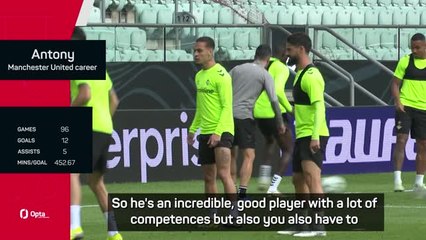 Ten Hag rules out Leverkusen reunion with Antony