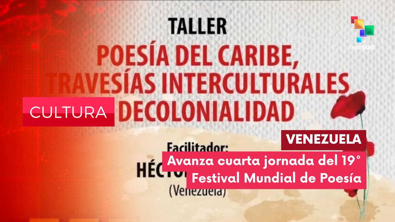 Festival Mundial de Poesía celebra la palabra femenina en el CELARG CULTURA EDICIÓN CENTRAL 17-07-2025
