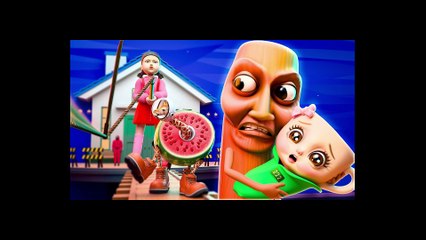 SQUID GAME 3 Vs. BALLERINA CAPPUCCINA! Italian Brainrot Animation