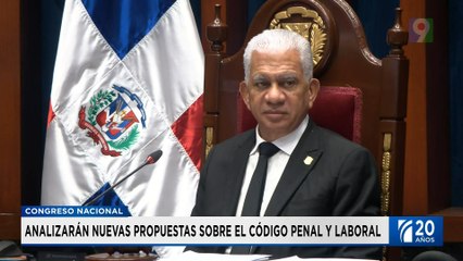 Evaluaran nuevas propuestas del código penal y laboral | Emisión Estelar SIN