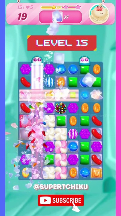 Candy Crush Saga Level 15 – Frosting Frenzy Begins! #CandyCrushSaga #Level15 #Match3Challenge