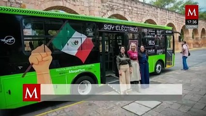 Inician las pruebas de 'Taruk', primer autobús eléctrico en Morelia, Michoacán