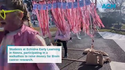 Echidna Early Learning Centre Walkathon to raise money for Brain cancer research