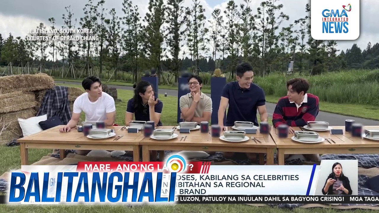 Ruru Madrid at Jeff Moses, kabilang sa celebrities at influencers sa inimbitahan sa Regional Content Trip ng isang brand | Balitanghali