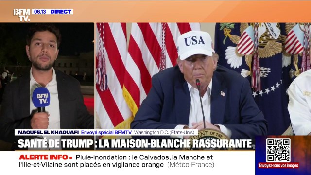 Le président Trump a noté un léger gonflement au niveau de ses jambes : Donald Trump atteint d'une insuffisance veineuse chronique