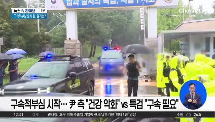 구속적부심 시작…尹 측 “건강 악화” vs 특검 “구속 필요”