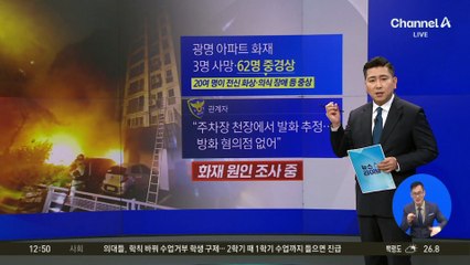 아파트 주차장서 불…“펑 소리 나며 불길”