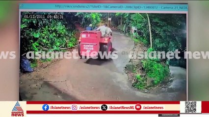 ADGP എം ആർ അജിത്ത് കുമാറിൻ്റെ ട്രാക്ടർ യാത്ര ; സിസിടിവി ദൃശ്യങ്ങൾ