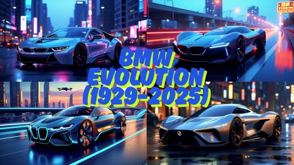 BMW Evolution (1929–2025) | Realistic AI Animation of Every Iconic BMW Model in History!