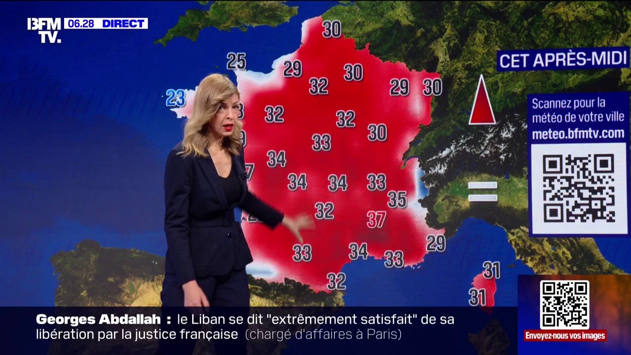 Météo: des températures stables, mais un week-end orageux en perspective