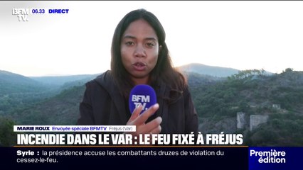 Incendie dans le Var: le feu à Fréjus est fixé, mais les pompiers restent mobilisés