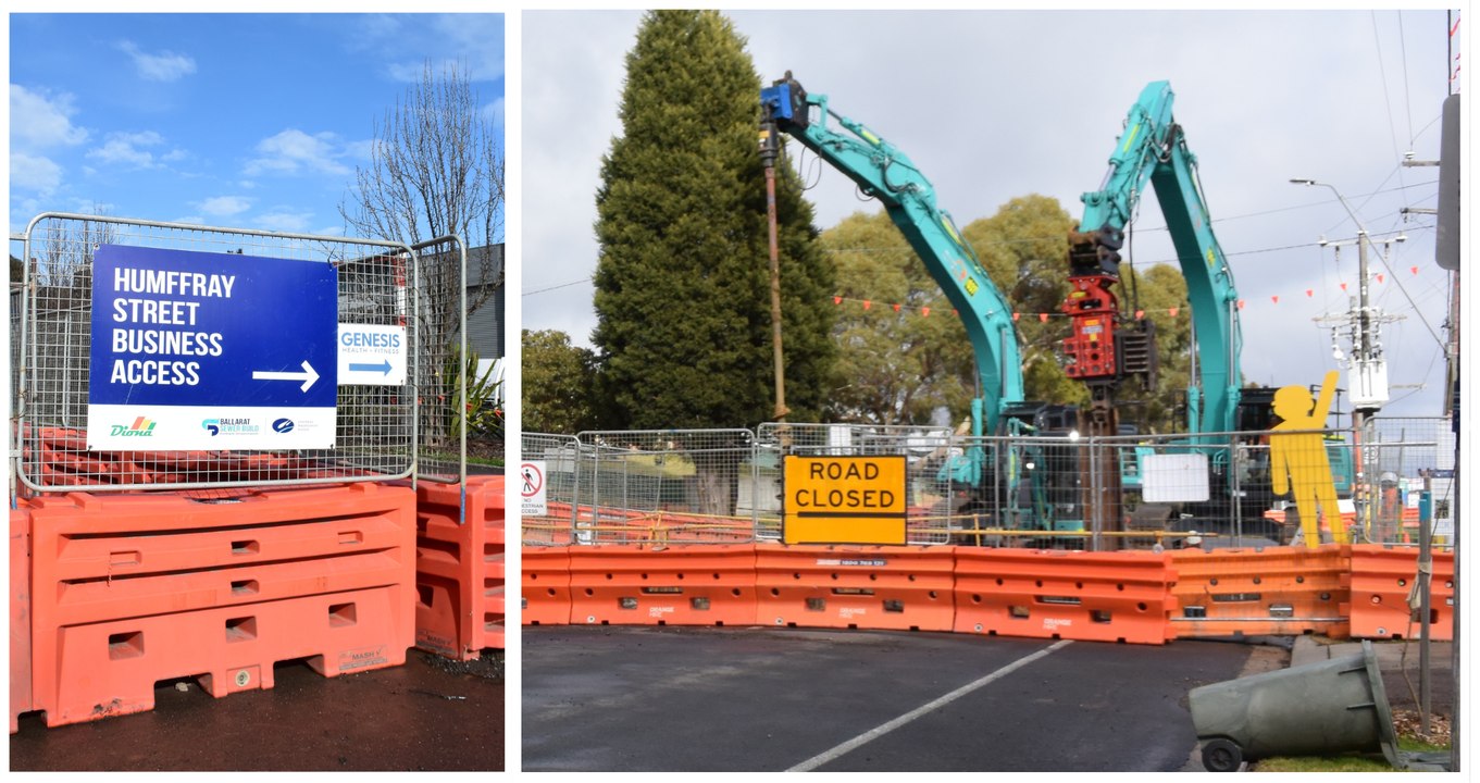 Humffray Street section to stay closed for months