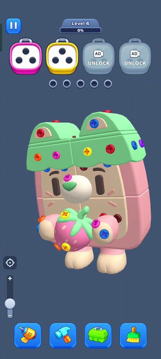 Screw Sort Puzzle 3D - Level 04 Gameplay 🎮