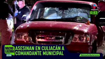 Asesinan en Culiacán al jefe del escuadrón motorizado de la policía municipal