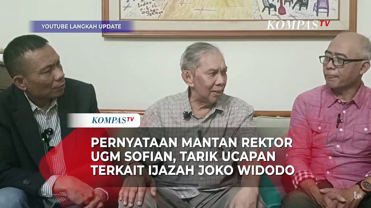 Pernyataan Mantan Rektor UGM, Tarik Ucapan Terkait Ijazah Joko Widodo