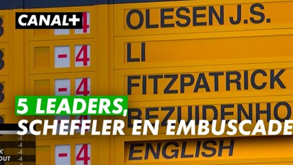 5 leaders, Scheffler en embuscade  - British Open