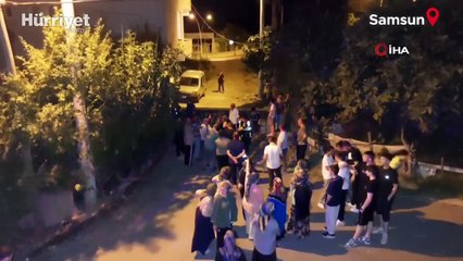 Samsun'da 'Tapulu arsam' diye yolu beton duvar ile kapattı! Mahalleli isyan etti