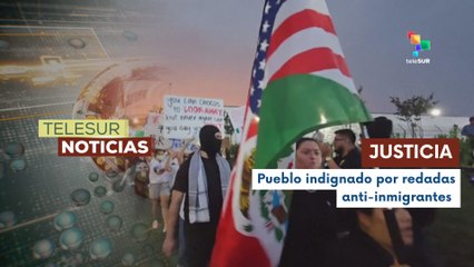 En México, Ciudadanos rechazan redadas anti-inmigratorias de Estados Unidos