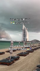 8 Free Public Beaches in Dubai You Must Visit