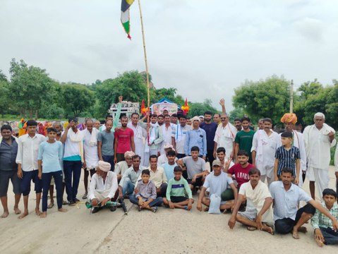 VIDEO: ध्वजा पूजन व माता के जयकारों के साथ रवाना हुई बांकी माता की पदयात्रा