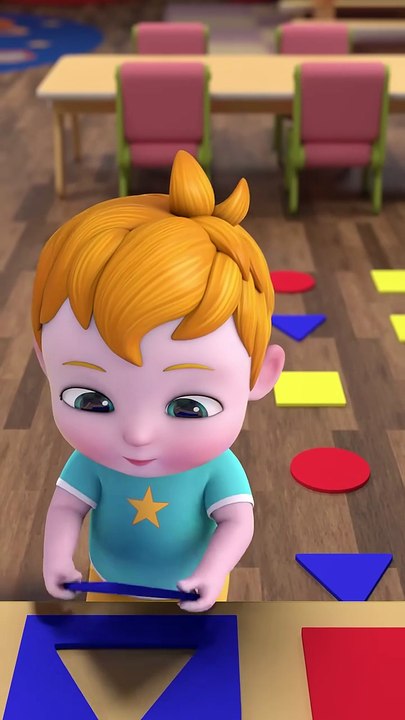 Circle Square & Triangle _ Nursery Rhymes for toddlers _ NuNu Tv  #childrensongs #toddlersongs