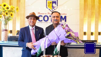 Senior Journalist Mohsin Bhatti Inspires Students During COTHM Visit