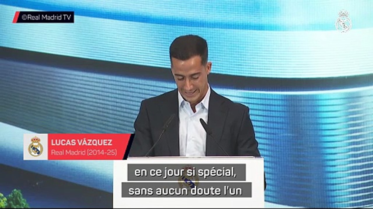 Lucas Vázquez, des adieux déchirants
