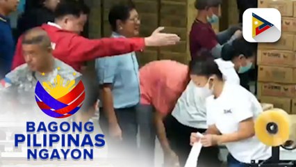 PBBM, tiniyak na may sapat na supply ng family food packs na ipapamahagi sa mga posibleng maapektuhan ng bagyong crising