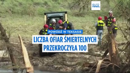 Teksas: liczba zmarłych w powodzi wzrosła do 104