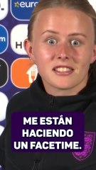 La surrealista escena de Hampton en rueda de prensa tras clasificar a Inglaterra a semifinales