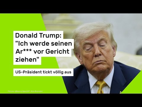 Donald Trump: Ich werde seinen Ar*** vor Gericht ziehen : US-Präsident tickt völlig aus