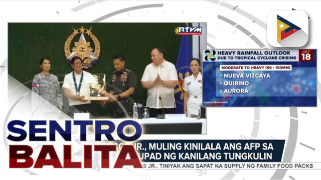 PBBM, muling kinilala ang AFP sa tapat na pagtupad ng kanilang tungkulin; Pangulo, tiniyak ang pagbibigay ng buong suporta sa AFP