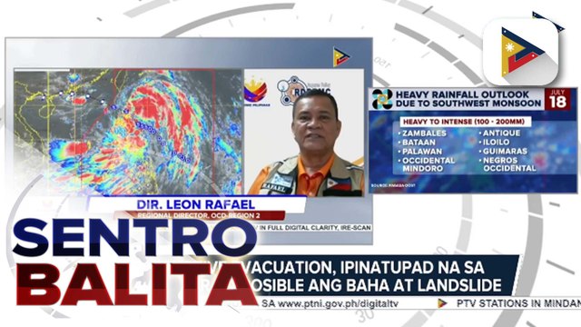 Preemptive evacuation, ipinatupad na sa mga lugar sa Cagayan na posibleng bahain at magkaroon ng landslide
